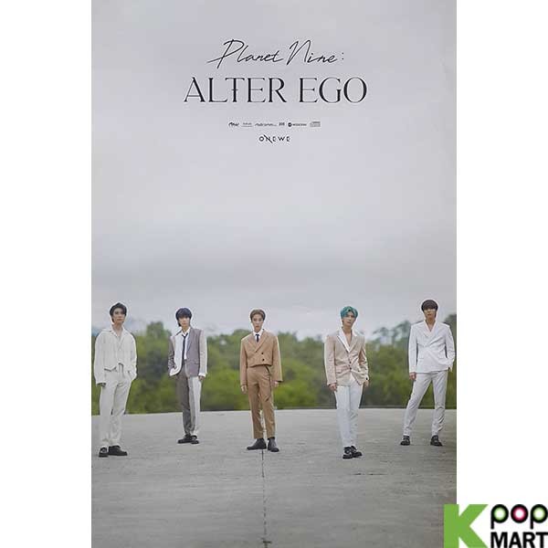 [Poster] ONEWE Mini Album Vol. 1 - Planet Nine : Alter Ego (B) [K12]