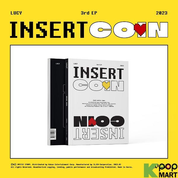 LUCY 3rd EP Album – Insert Coin