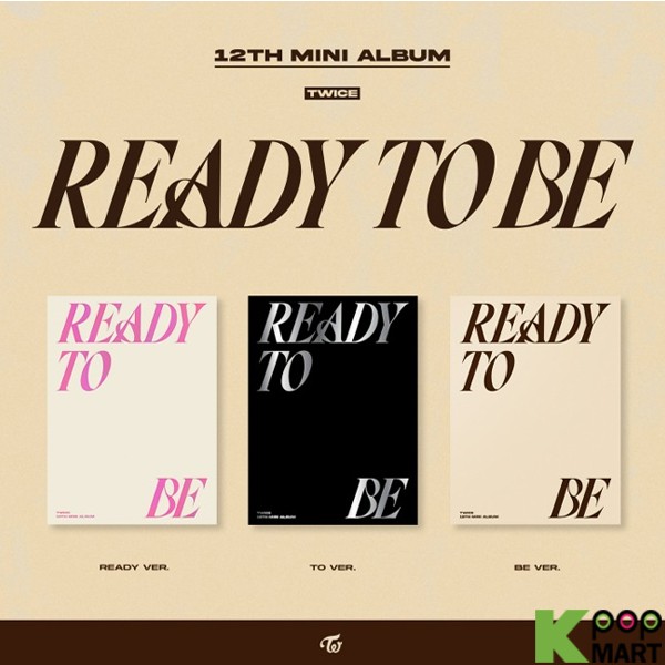 Twice Mini Album Vol. 12 – READY TO BE (Random)
