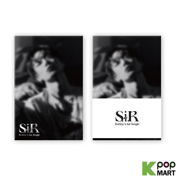 BOBBY 1st Solo Single Album – S.I.R (POCA ALBUM)